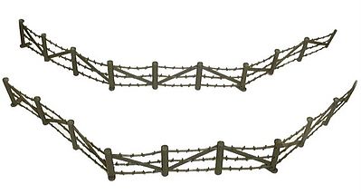 Toy-Soldiers Barbed Wire & Concertina Wire Sections (8ea.) Plastic Model Military Diorama 1/32 #708