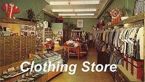 City-Classics HO Clothing Store Picture Wind City-Classics HO Clothing Store Picture Wind