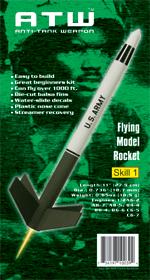 Custom Anti-Tank Weapon Model Rocket Kit Skill Level 1 #10039