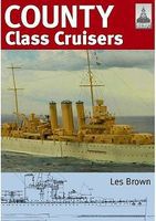 Shipcraft- County Class Cruisers Military History Book #sc19