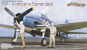 Cyber F6F-3 Hellcat with Flight Deck Wing Tech Series Plastic Model Airplane Kit 1/72 #5117 Cyber F6F-3 Hellcat with Flight Deck Wing Tech Series Plastic Model Airplane Kit 1/72 #5117