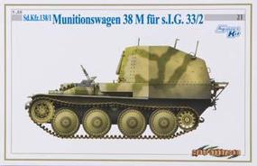 Cyber Sd. Kfz 138/1 Munitionswagen 38M fur sIG 33/2 Plastic Model Tank Kit 1/35 Scale #6471 Cyber Sd. Kfz 138/1 Munitionswagen 38M fur sIG 33/2 Plastic Model Tank Kit 1/35 Scale #6471