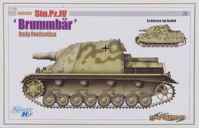 Cyber Sd.Kfz.166 Stu.PzIV Brummbar Plastic Model Military Vehicle Kit 1/35 Scale #6497 Cyber Sd.Kfz.166 Stu.PzIV Brummbar Plastic Model Military Vehicle Kit 1/35 Scale #6497