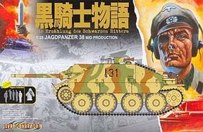 Cyber Jagdpanzer 38(t) Hetzer Black Knight Plastic Model Tank Kit 1/35 Scale #6661 Cyber Jagdpanzer 38(t) Hetzer Black Knight Plastic Model Tank Kit 1/35 Scale #6661