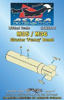 Daco M35/M36 Cluster Funny Bomb (Resin Armament) Plastic Model Weapon Kit 1/32 Scale #3210 Daco M35/M36 Cluster Funny Bomb (Resin Armament) Plastic Model Weapon Kit 1/32 Scale #3210