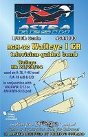 Daco AGM62 Walleye I ER Mk 21/29/34 TV-Guided Bomb Plastic Model Weapon Kit 1/48 Scale #4803 Daco AGM62 Walleye I ER Mk 21/29/34 TV-Guided Bomb Plastic Model Weapon Kit 1/48 Scale #4803
