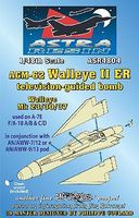 Daco AGM62 Walleye II ER Mk 23/30/37 TV-Guided Bomb Plastic Model Weapon Kit 1/48 Scale #4804 Daco AGM62 Walleye II ER Mk 23/30/37 TV-Guided Bomb Plastic Model Weapon Kit 1/48 Scale #4804
