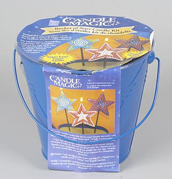 Distlefink Star Bucket Candle Decoration Kit