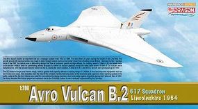 DGW Avro Vulcan B.2 617 sqdn Plastic Diecast Model Airplane 1/200 Scale #52007 DGW Avro Vulcan B.2 617 sqdn Plastic Diecast Model Airplane 1/200 Scale #52007