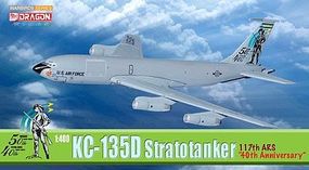 DGW KC-135D 117th ARS Kansas ANG Diecast Model Airplane 1/400 Scale #56277 DGW KC-135D 117th ARS Kansas ANG Diecast Model Airplane 1/400 Scale #56277