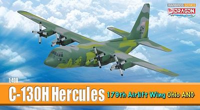DGW C-130H Hercules 179thAW OH ANG Diecast Model Airplane 1/400 Scale #56297