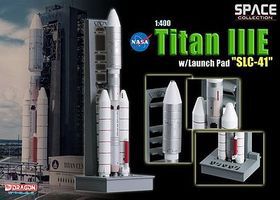 DGW TITAN IIIE with Launch Pad SLC-41 Diecast Model Spacecraft 1/400 scale #56342 DGW TITAN IIIE with Launch Pad SLC-41 Diecast Model Spacecraft 1/400 scale #56342