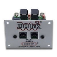 Digitrax UP5 LocoNet Universal Interconnect Panel Model Railroad Electrical Accessory #11002 Digitrax UP5 LocoNet Universal Interconnect Panel Model Railroad Electrical Accessory #11002
