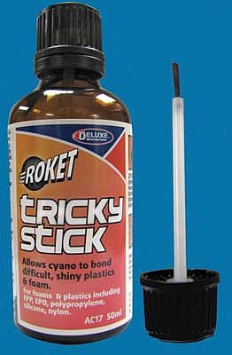 Deluxe-Materials Tricky Stick CA Surface Prep 1.7oz 50ml Hobby and Plastic Model Accessories #ac17