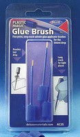 Deluxe-Materials Plastic Magic Solvent Brush 3-Pack Hobby and Plastic Model Glue Applicator #ac25
