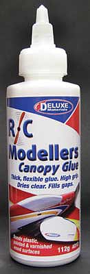 Deluxe-Materials R/C Modeller Canopy Glue- 4oz