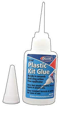 Deluxe-Materials Plastic Kit Glue 20ml bottle Hobby and Plastic Model CA Super Glue #ad70
