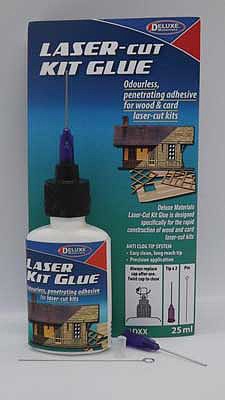 Deluxe-Materials Laser Cut Kit Glue Hobby and Model Railroad Wood Glue #ad87