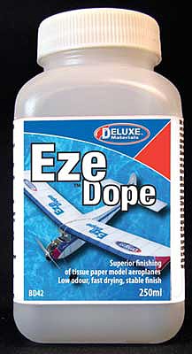 Deluxe-Materials Eze-Dope 8.5oz/250ml Bottle Hobby and Model Airplane Paint Dope