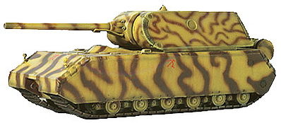 Dragon-Armor German Super Tank Maus Diecast Model Tank 1/72 Scale #60170