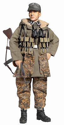 Dragon-Model-Figures Jurgen Baer Oberscharfuher Plastic Model Military Figure 1/6 Scale #70783