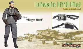Dragon-Model-Figures Jurgen Wulf Bf110 Pilot Plastic Model Military Figure 1/6 Scale #70791 Dragon-Model-Figures Jurgen Wulf Bf110 Pilot Plastic Model Military Figure 1/6 Scale #70791