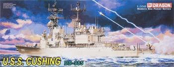 DML USS Cushing DD-985 Plastic Model Destroyer 1/350 Scale #1020