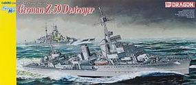 DML German Z39 Destroyer Plastic Model Military Ship Kit 1/350 Scale #1037 DML German Z39 Destroyer Plastic Model Military Ship Kit 1/350 Scale #1037