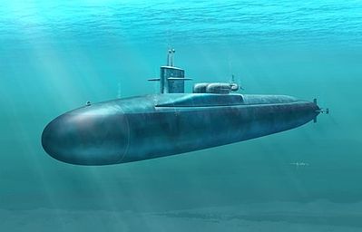 DML USS Florida SSGN 728 Missile Submarine Plastic Model Military Ship Kit 1/350 Scale #1056