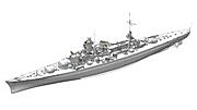 DML German Scharnhorst Battleship 1940 Plastic Model Military Ship 1/350 Scale #1062