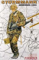 DML SS-Sturmmann Ardennes 1944 Plastic Model Military Figure 1/16 Scale #1604 DML SS-Sturmmann Ardennes 1944 Plastic Model Military Figure 1/16 Scale #1604