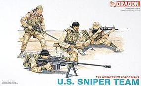 U.S. Sniper Team Plastic Model Military Figure 1/35 Scale #3016