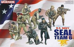 DML USN SEAL Team 6 (8) Plastic Model Military Figure 1/35 Scale #3028 DML USN SEAL Team 6 (8) Plastic Model Military Figure 1/35 Scale #3028