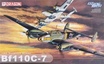DML Bf110 C-7 Wing Tech Series Plastic Model Airplane Kit 1/32 Scale #3203