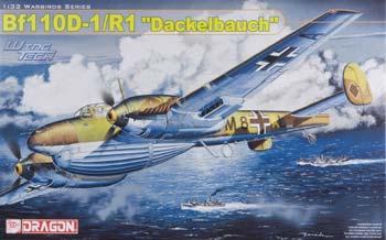 DML Bf110D1/R1 Dackelbauch Heavy Fighter/Bomber Plastic Model Airplane Kit 1/32 Scale #3207