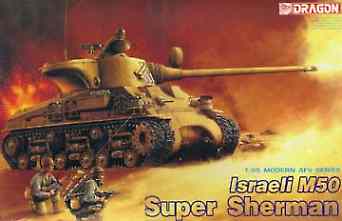 DML Israeli M50 Super Sherman Plastic Model Military Vehicle 1/35 Scale #3528
