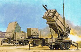 MIM-104F Patriot Surface-to-Air Missile Plastic Model Military Vehicle Kit 1/35 Scale #3563