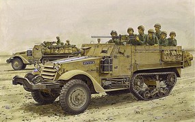 IDF M3 Halftrack Smart Kit Plastic Model Military Vehicle Kit 1/35 Scale #3569