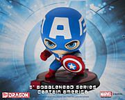 DML 5 Bobblehead Age of Ultron Captain America Plastic Model Comic Book Figure #36012