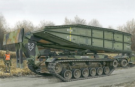 DML M48 ALVB Armored Vehicle Launched Bridge Plastic Model Military Vehicle Kit 1/35 #3606