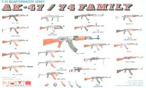 DML AK-47/74 Family Part 1 Plastic Model Military Weapons Kit 1/35 Scale #3802 DML AK-47/74 Family Part 1 Plastic Model Military Weapons Kit 1/35 Scale #3802