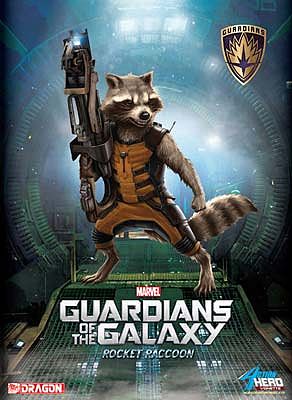 DML 7 Guardians Of The Galaxy - Rocket Raccoon Plastic Model Comic Book Figure #38130