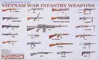 DML Vietnam War Infantry Weapons Plastic Model Military Diorama 1/35 Scale #3818