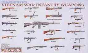 DML Vietnam War Infantry Weapons Plastic Model Military Diorama 1/35 Scale #3818 DML Vietnam War Infantry Weapons Plastic Model Military Diorama 1/35 Scale #3818