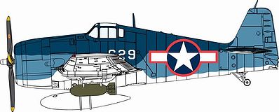 DML F6F3 Hellcat Fighter Plastic Model Airplane Kit 1/72 Scale #5060
