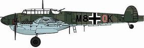 DML Messerschmitt Bf110D1/R1 Dackelbauch Fighter Bomber Plastic Model Airplane Kit 1/48 #5556