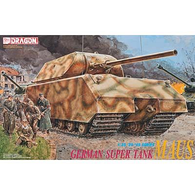 DML German Super Tank Maus Plastic Model Military Vehicle Kit 1/35 Scale #6007