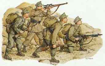 DRAGON GERMAN 6TH ARMY STALINGRAD 1942-43 1/35 Kits Soldiers 4 figures model 