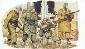 DML Panzer Grenadiers Kharkov '43 (4) Plastic Model Military Figure Kit 1/35 Scale #6059 DML Panzer Grenadiers Kharkov '43 (4) Plastic Model Military Figure Kit 1/35 Scale #6059