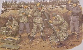 GRMN GRENATWERFER 1942 Plastic Model Military Figure 1/35 Scale #6090